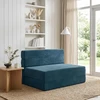 Sofa Sulankstomas Sofos Lova Mėlyna 70 x 72 x 60 cm Audinys