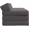 Sofa Sulankstomas Sofos Lova Šviesiai pilka 120 x 60 x 49 cm Audinys