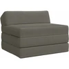 Sofa Sulankstomas Sofos Lova 2 vietos Šviesiai pilka 70 x 60 x 49 cm