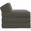 Sofa Sulankstomas Sofos Lova 2 vietos Šviesiai pilka 70 x 60 x 49 cm
