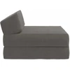 Sofa Sulankstomas Sofos Lova Šviesiai pilka 60 x 70 x 41 cm Audinys