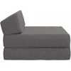 Sofa Sulankstomas Sofos Lova Šviesiai pilka 60 x 70 x 41 cm Audinys