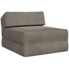 Sofa Sulankstomas Sofos Lova Šviesiai pilka 60 x 70 x 41 cm Audinys