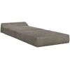Sofa Sulankstomas Sofos Lova Šviesiai pilka 60 x 70 x 41 cm Audinys