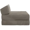 Sofa Sulankstomas Sofos Lova Šviesiai pilka 60 x 70 x 41 cm Audinys