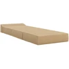 Sofa Sulankstomas Sofos Lova Šviesiai žalia pilka 200 x 70 x 15 cm