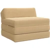 Sofa Sulankstomas Sofos Lova 2 vietos Žalias pilkas 70 x 60 x 49 cm