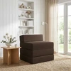 Sulankstomas Sofos Lova Taupe 200 x 70 x 15 cm Audinys