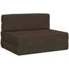 Sulankstomas Sofos Lova Taupe 70 x 72 x 60 cm Audinys