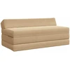 Sofa Sulankstomas Sofos Lova 2 vietos Žalias pilkas 120 x 60 x 49 cm