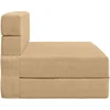 Sofa Sulankstomas Sofos Lova Žalias pilkas 70 x 72 x 60 cm Audinys
