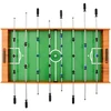 Sulankstomas stalo futbolo stalas, 121x61x80cm, šviesiai rudas