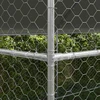 Šunų narvas 2 vnt. Sidabro 4 x 2 x 2 m Galvanizuotas plienas