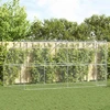 Šunų narvas 2 vnt. Sidabrinė 4 x 2 x 2 m Galvanizuotas plienas