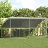 Šunų narvas 2 vnt. Sidabro 4 x 2 x 2 m Galvanizuotas plienas
