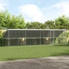 Šunų narvas 4 vnt. Sidabro 8 x 2 x 2 m Galvanizuotas plienas