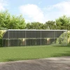 Šunų narvas 4 vnt. Sidabro 8 x 2 x 2 m Galvanizuotas plienas
