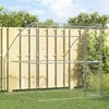 Šunų narvas Sidabrinė 2 x 2 x 2 m Galvanizuotas plienas