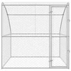 Šunų narvas Sidabrinė 2 x 2 x 2 m Galvanizuotas plienas