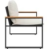 suoliukas Juoda ir kreminė balta 115 x 65 x 72 cm Ratanas