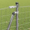 Lauko Euro tvoros su betono pagrindu 10 x 1,2 m Sidabrinė