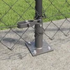 Grandininė tvora su betono baze 10 x 1,2 m PVC dengtas plienas