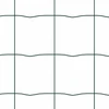 Eurų tvora su betono baze 10 x 0,6 m PVC dengtas plienas Žalia