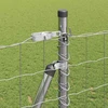 Lauko Euro tvoros su betono pagrindu 10 x 1,5 m Sidabrinė