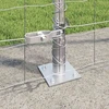 Eurų tvora su betono baze 10 x 1,4 m Galvanizuotas plienas
