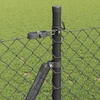 Grandininė tvora su betono baze 25 x 0,8 m PVC dengtas plienas