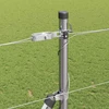 Suvirinta vielos tvora su betono baze 50 x 1,4 m Sidabrinė