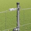 Suvirinta vielos tvora su betono pagrindu 25 x 1,6 m Sidabrinė