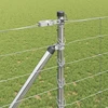 Suvirintas vielinis tvoras su smailiais galais 25 x 1,2 m