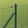 Euro tvora su smeigėmis 25 x 1,2 m PVC dengtas plienas Žalia