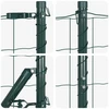 Tvora su stulpais Žalia 1.6 x 10 m Plienas 3350567