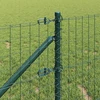 Euro tvora su smeigėmis 10 x 0,8 m PVC dengtas plienas Žalia