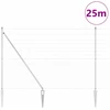 Suvirintas vielinis tvoras su smailiais galais 25 x 1,6 m