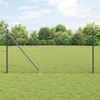 Grandininė tvora su smaigaliais 10 x 1,2 m PVC dengtas plienas