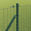 Euro tvora su smeigėmis 10 x 1,5 m PVC dengtas plienas Žalia