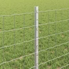 Euro tvoros su stulpu 10 x 0,6 m Galvanizuotas plienas