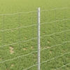Euro tvoros su stulpu 10 x 1 m Galvanizuotas plienas Sidabrinė