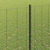 Euro tvoros su stulpu 10 x 1,4 m PVC dengtas plienas Pilka