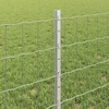 Euro tvoros su stulpu 25 x 0,6 m Galvanizuotas plienas