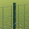 Euro tvoros su stulpu 25 x 1,2 m PVC dengtas plienas Žalia