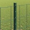 Euro tvoros su stulpu 25 x 1,2 m PVC dengtas plienas Žalia