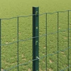 Euro tvoros su stulpu 25 x 1,2 m PVC dengtas plienas Žalia