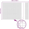 Suvirinto vielos tvoros 5000 x 100 cm Pilka