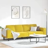 Svetainės sofa Geltona 250 x 77 x 76 cm
