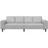 Svetainės sofa Šviesiai pilka 250 x 77 x 76 cm