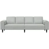 Svetainės sofa Šviesiai pilka 250 x 77 x 76 cm